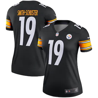 womens nike juju smith schuster black pittsburgh steelers l